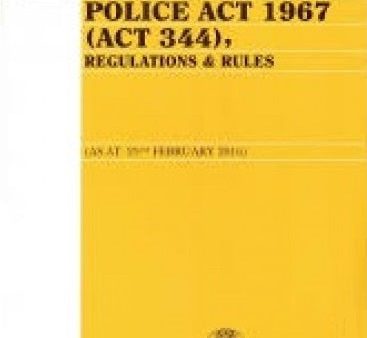 Police Act 1967 (Act 344), Regulations Online Hot Sale