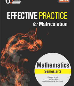 Effective Practise For Matriculation Mathematics Sem 2 Online Sale