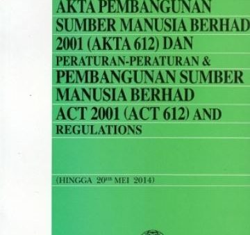 Akta Pembangunan Sumber Manusia Berhad 2001 (Akta 612) (20 M Sale