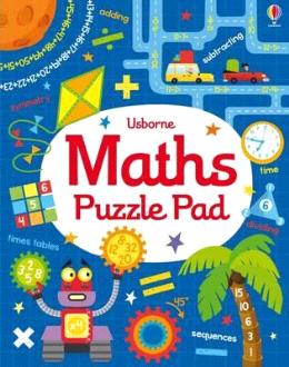 Usborne Maths Puzzles Pad Fashion