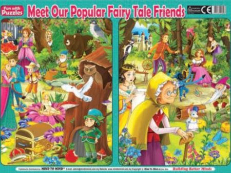 FUN WITH PUZZLES MEET OUR POPULAR FAIRY TALE FRIENDS Hot on Sale