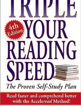 Triple Your Reading Speed, 4th Edition Sale