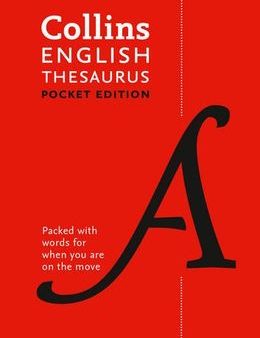 Collins English Thesaurus Pocket Edition 7th Ed. For Sale