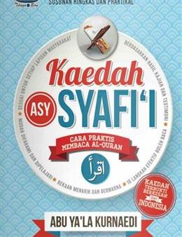 Kaedah Asy-Syafi i (Buku 1): Cara Praktis Membaca Al-Quran For Discount