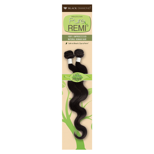 Black Diamond Brazilian Pure Remi Natural Body Wave 18  Extensions For Cheap