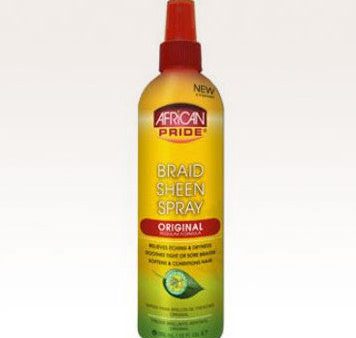 African Pride Braid Sheen Spray Original Hot on Sale