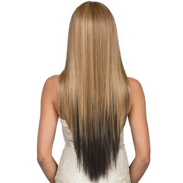 Bobbi Boss Human Hair Blend Deep Part Swiss Lace Front Wig - MBLF30 LIA Fashion