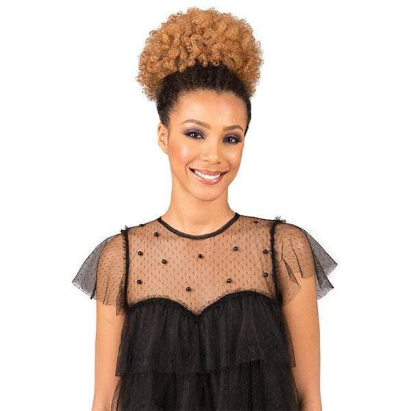 Bobbi Boss Synthetic Speedy Up do Drawstring Ponytail - SPUP41 NATURAL PUFF Online now