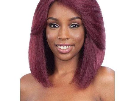 Model Model Equal Deep Invisible Diagonal Part Lace Wig - LELDM Dream - Clearance Online Sale