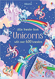 USBORNE LITTLE TRANSFER UNICORNS For Cheap