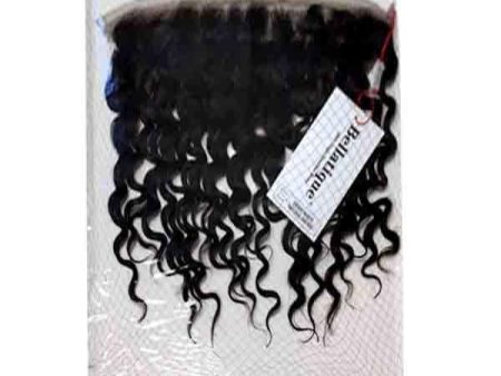 Bellatique 100% Virgin Brazilian Remy 13x4 Lace Frontal Closure - DEEP WAVE Online now