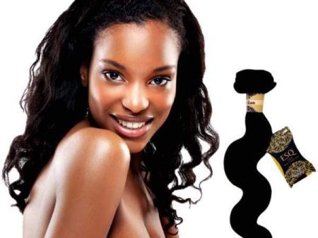 Hair Trend ESQ 100% Virgin Hair (Multi Pack) - 3PC Body Wave with 13X4 Frontal Lace Closure Supply