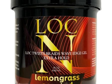 Loc N - Locs Twists Braids Wave Edge Gel EXTRA HOLD LEMONGRASS - (C) Discount