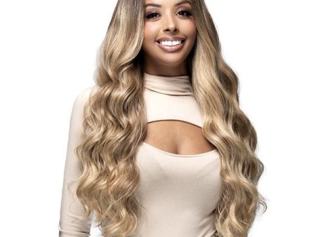 Bobbi Boss Human Hair Blend 13X4 Swiss Lace Front Wig - MBLF403 HANNIE on Sale