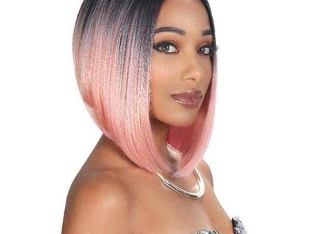 Zury Sis Synthetic Hair Slay Lace Front Wig SLAY BLUNT-LACE H MULA Fashion