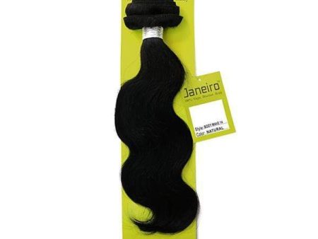 Janeiro 100% Virgin Brazilian Remy - BODY WAVE 10 ~24  Supply