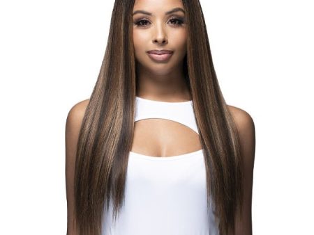 Bobbi Boss Human Hair Blend 13X4 Swiss Lace Front Wig - MBLF404 LOU Cheap