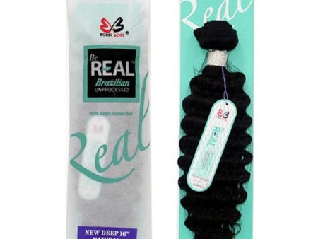 Bobbi Boss BeReal 100% BRAZILIAN VIRGIN HUMAN HAIR - New Deep 10  - 22  Hot on Sale