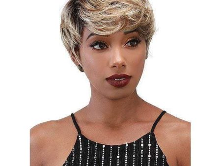 Zury Sis Synthetic Sassy Lively Spirit Razor Chic Lace Part Wig - SASSY RC-H GINGER - Unbeatable Cheap