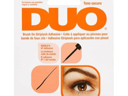 DUO BRUSH-ON STRIPLASH ADHESIVE-Dark tone-0.18oz-(C) Online now