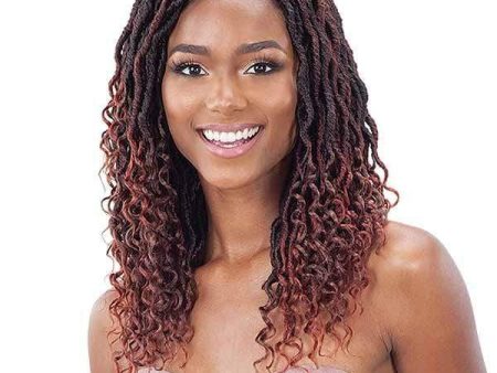 Freetress Synthetic Crochet Braid - 2X HIPPIE LOC 12  Hot on Sale