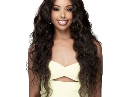 Bobbi Boss Human Hair Blend 13x4 Full Lace Wig - FLB001 RAVEN Cheap