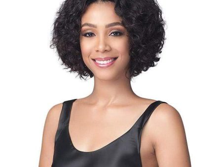 Bobbi Boss 100% Brazilian Virgin Remy Bundle Hair Full Lace Wig - BNGLWNC12 NATURAL CURL 12  Online now