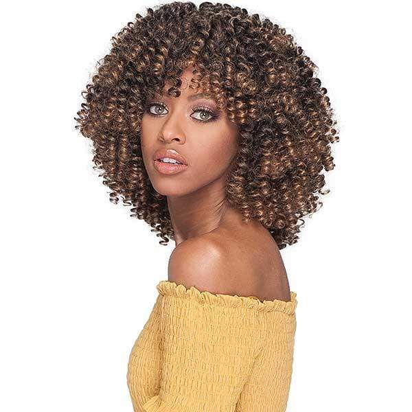 [3 Pack Deal] Bobbi Boss African Roots Collection Crochet Braid - 2X BRAZILIAN FLEXIROD CURL 6  For Cheap