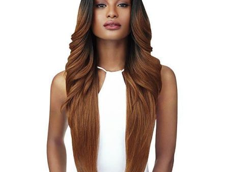 Outre Swiss U Vixen Double U Synthetic Hair Lace Front Wig - KENDALL - Clearance For Cheap