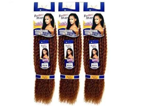 [3 Pack Deal] Freetress - KBZ20 Crochet Brazilian Braid 20  Online Sale