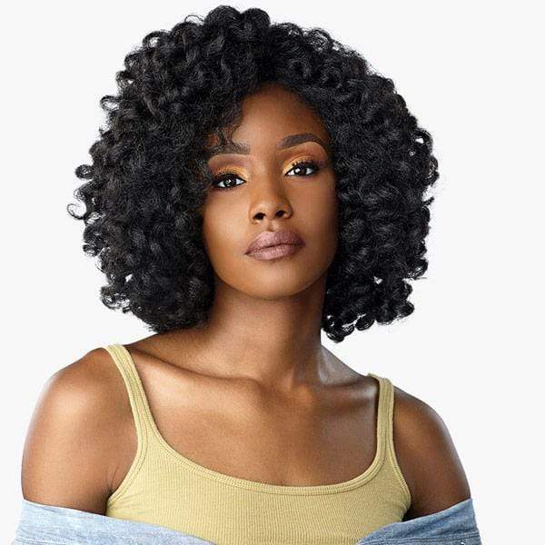 Sensationnel Instant Weave Curls Kinks & CO Synthetic Half Wig - ROLE MODEL - Clearance Online Hot Sale