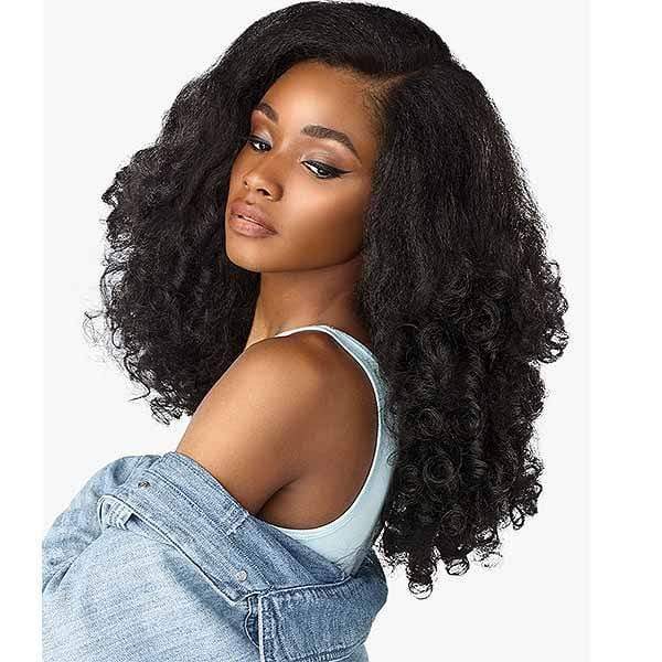 Sensationnel Empress Curls Kinks & CO Textured Synthetic Lace Front Wig - HEART BREAKER - Clearance Online Sale