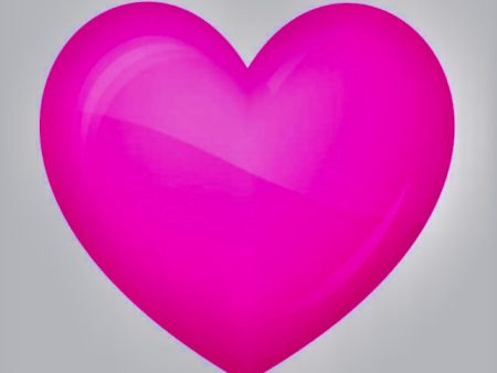 Big Pink Heart Hot on Sale