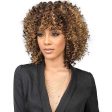 Bobbi Boss Miss Origin Designer Mix Human Hair Blend Short Weave - DEEP WAVE 3PC + Free Closure Online now