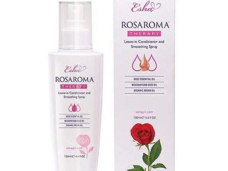 Esha Rosaroma Leave in Conditioner and Smoothing Spray 130ml - (C) For Cheap