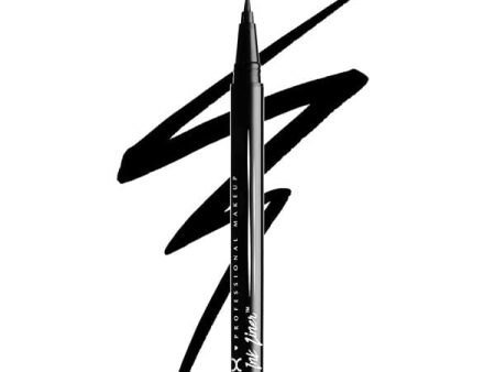 NYX Epic Ink Waterproof Liquid Eyeliner Pen-Black - (C) Sale