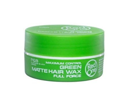 REDONE - Maximum control Green Matte Hair Wax Full Force - 5oz 150ml - (C) For Cheap