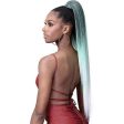 Bobbi Boss Miss Origin Tress Up Human Hair Blend Ponytail - MOD011 YAKI STRAIGHT 32  Online Sale