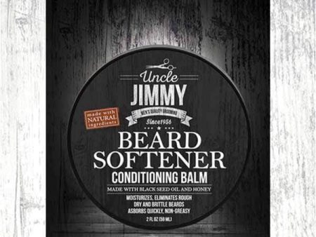 Uncle Jimmy - Beard Softener - Conditioning Balm - 2oz - (C) For Discount