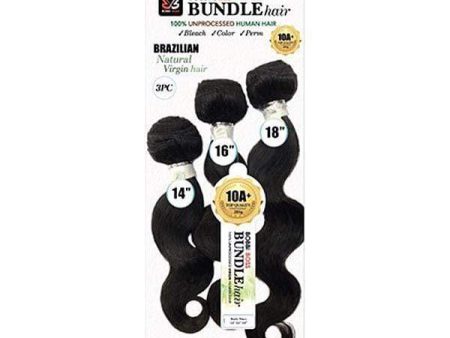 Bobbi Boss Indi Remi 100% Natural Virgin Human Hair Weave Bundle - BODY WAVE 3PCS on Sale