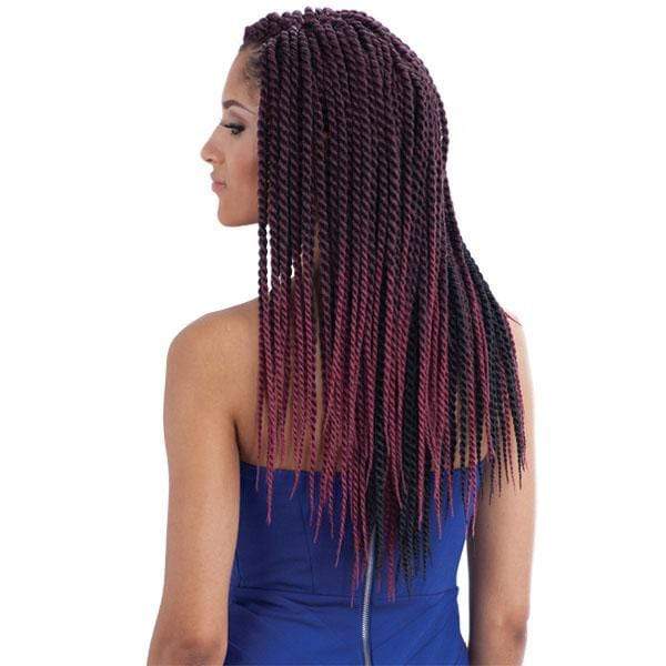 [6 pack deal] Freetress KSETL Crochet SENEGALESE TWIST LARGE Discount