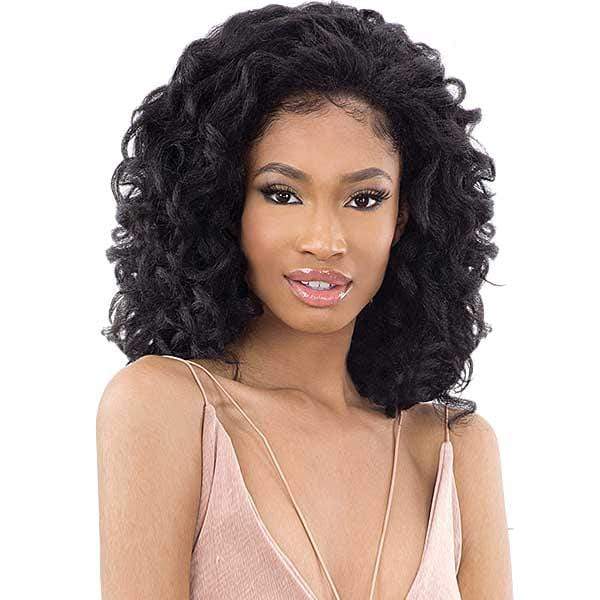 Freetress Equal Synthetic Natural Me Drawstring Fullcap Half Wig - NATURAL ROD SET 2 For Cheap