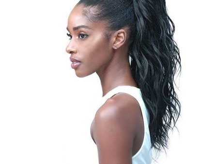 Bobbi Boss Miss Origin Tress Up Human Hair Blend Ponytail - MOD014 LOOSE WAVE 18  Supply