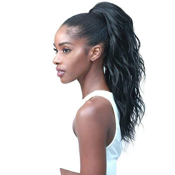 Bobbi Boss Miss Origin Tress Up Human Hair Blend Ponytail - MOD014 LOOSE WAVE 18  Supply