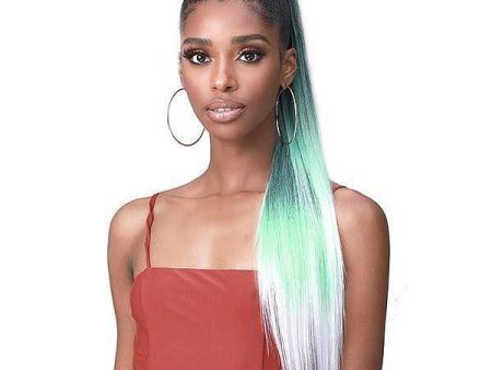 Bobbi Boss Miss Origin Tress Up Human Hair Blend Ponytail - MOD011 YAKI STRAIGHT 32  Online Sale