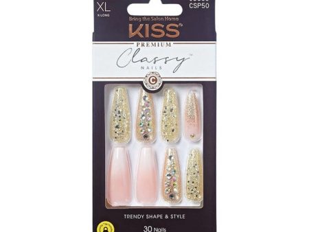 KISS Premium Classy Nails - XL-CSP50-52 - (C) For Sale