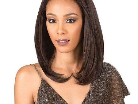 Bobbi Boss Designer Mix Human Hair Blend Full Hand-Tied Lace Front Wig - MBDLF001 SABRINA Fashion