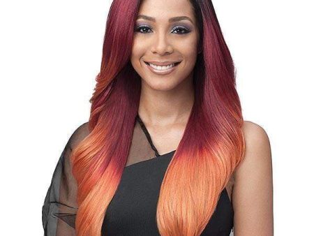 Bobbi Boss Human Hair Blend 13X7 Glueless Frontal Lace Wig - MBLF001 ALIVIA - Unbeatable Sale