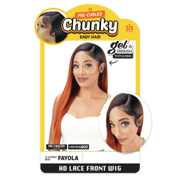 Zury Sis Synthetic Hair Chunky HD Lace Front Wig - FAYOLA Hot on Sale