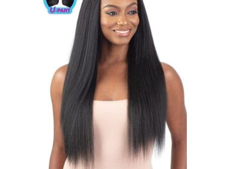 Shake N Go Organique U-Part Wig - NATURAL YAKY STRAIGHT 28  - Clearance Online now